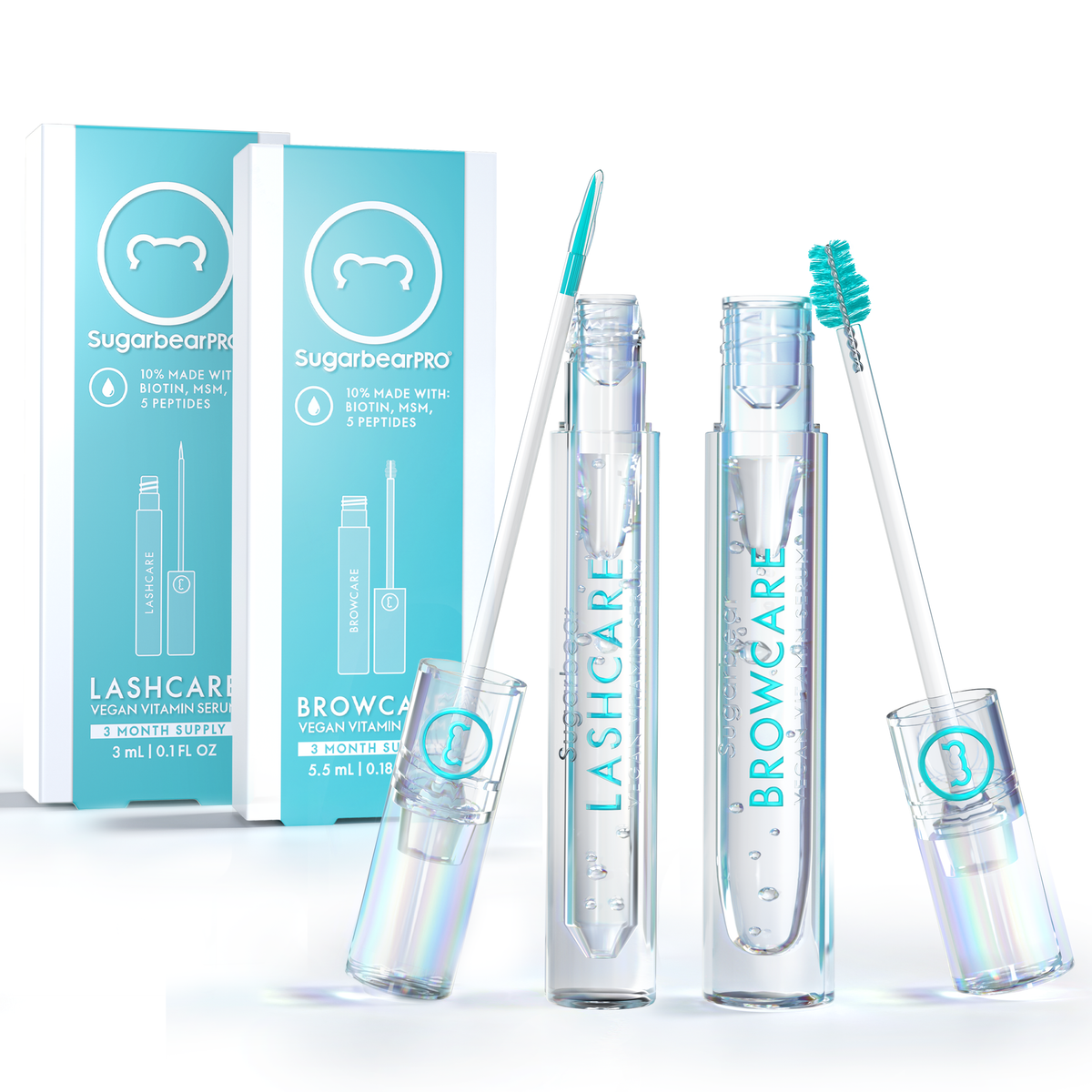 SugarbearPRO® LashCare® & BrowCare™ Vitamin Serum Duo
