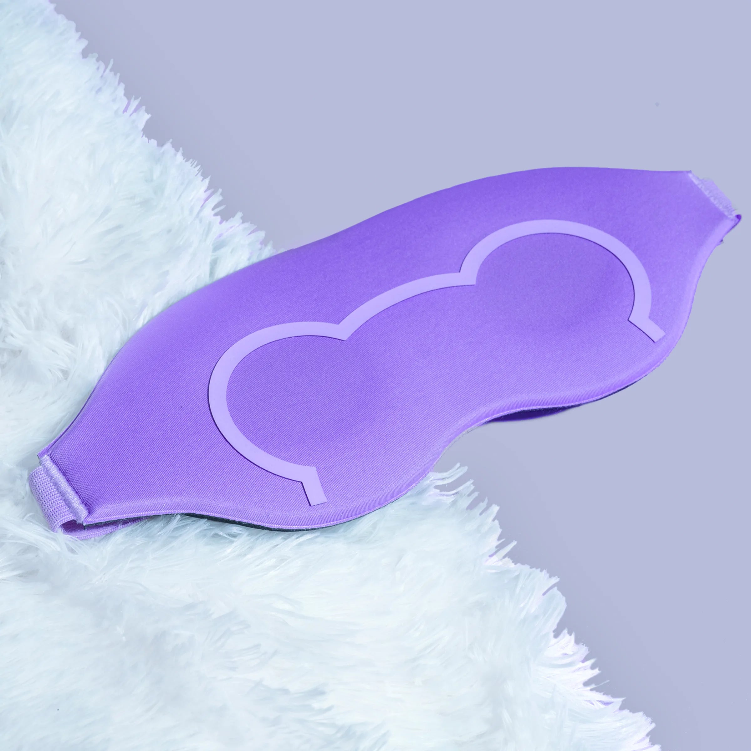 SugarbearPRO® Purple sleep mask free gift with sleep gummies purchase.