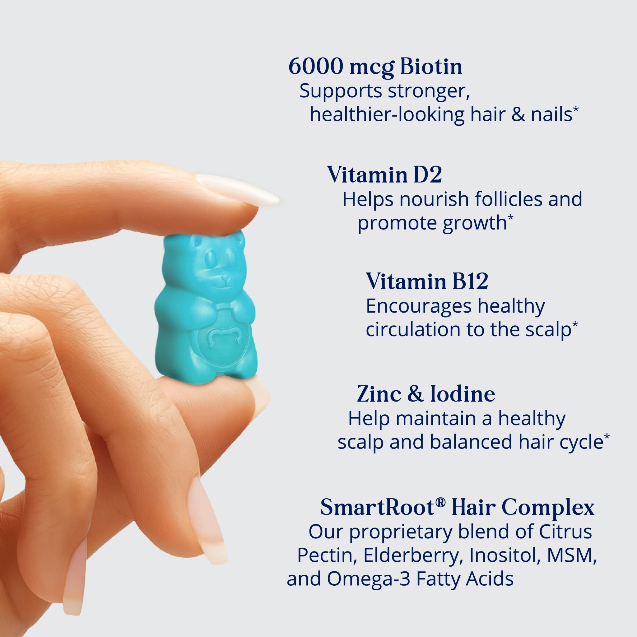SugarbearPRO® Hair Vegan Vitamin Gummies - 6 Month Supply + Free Gift* - SugarbearPRO®