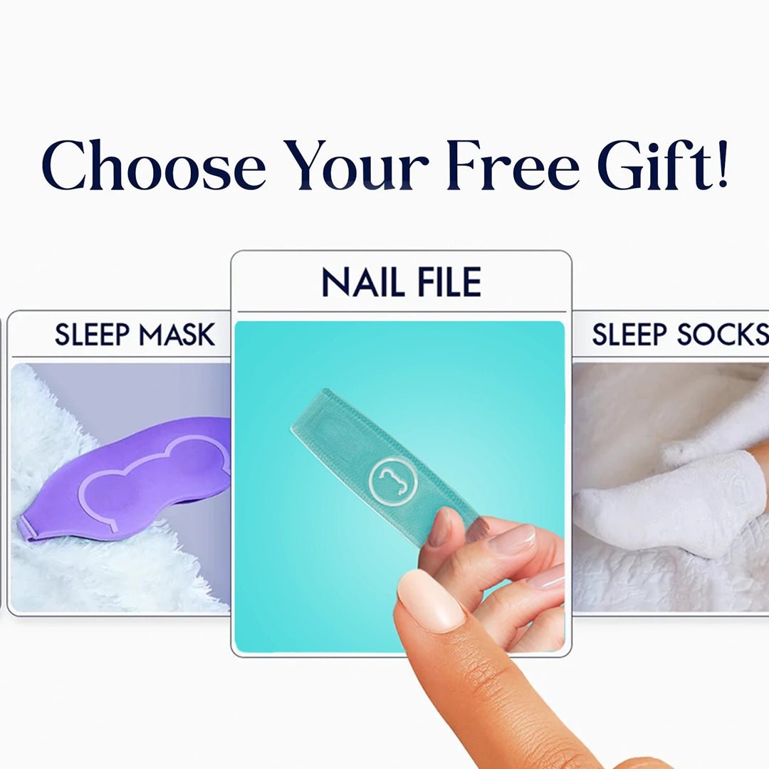 SugarbearPRO Starter Trio - SugarbearPRO® Choose your free gift options: sleep mask, nail file, or sleep socks.