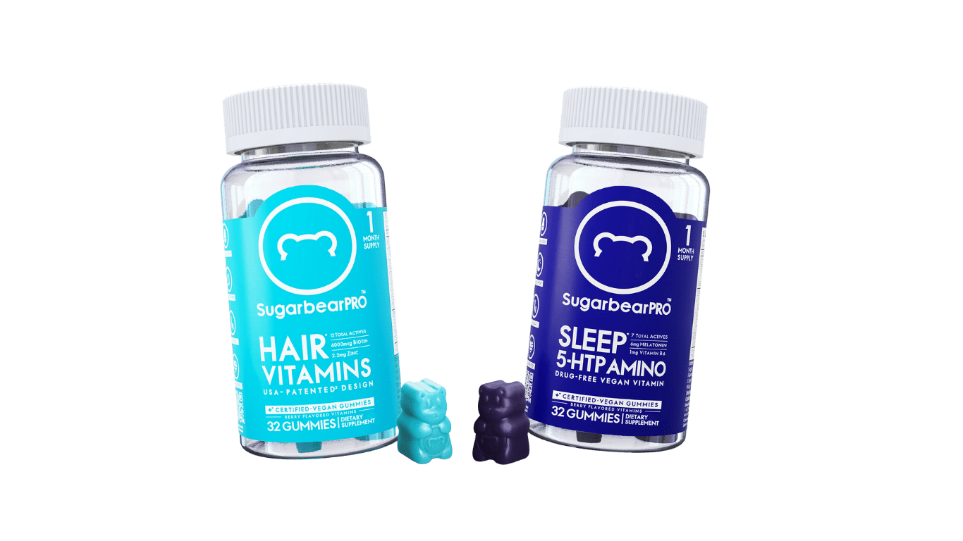 Can You Take Hair & Sleep Vitamins Together? The Ultimate Beauty Stack - SugarbearPRO®