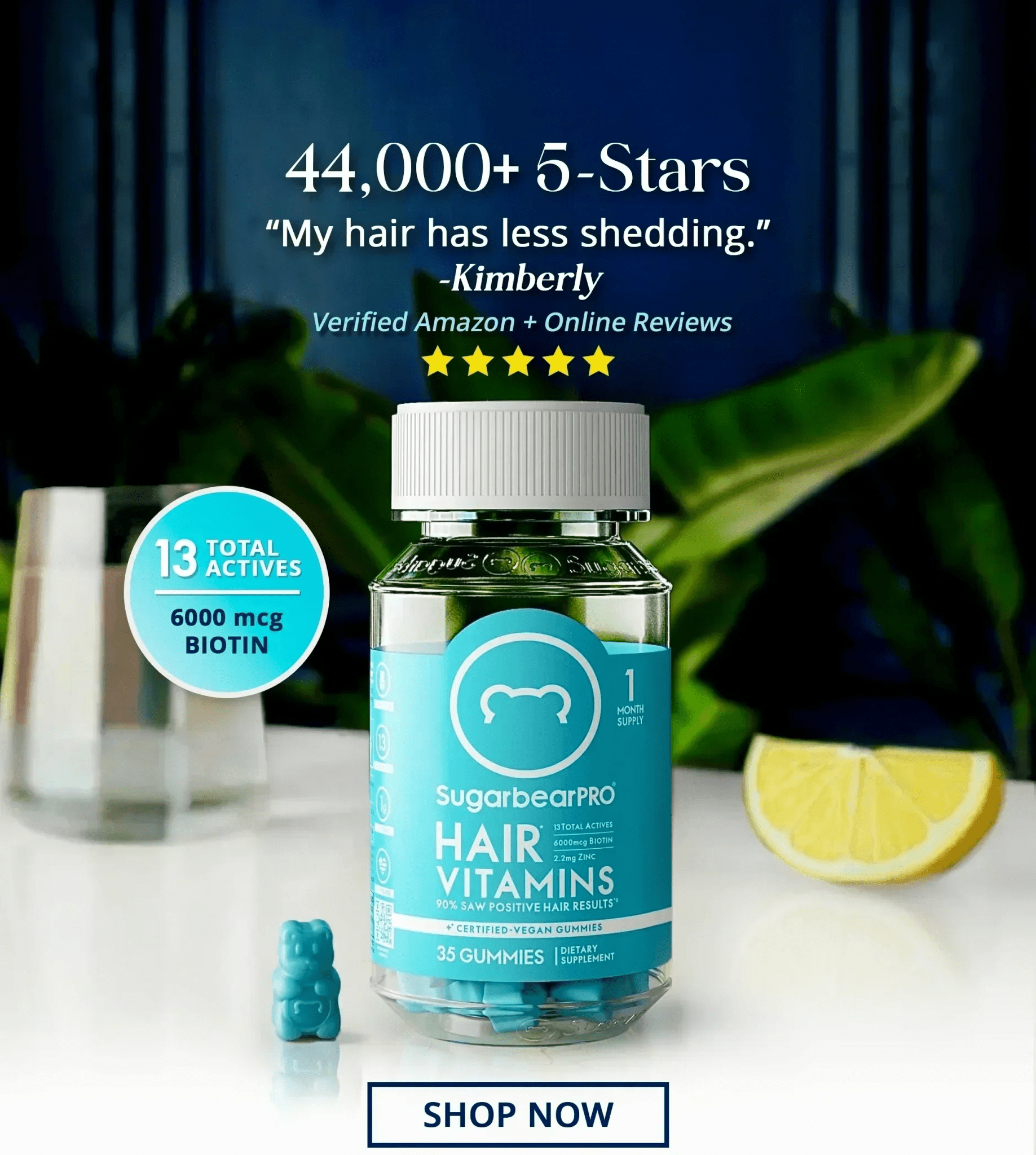 How Long Do Hair Vitamins Take to Work? A Month-by-Month Guide - SugarbearPRO®