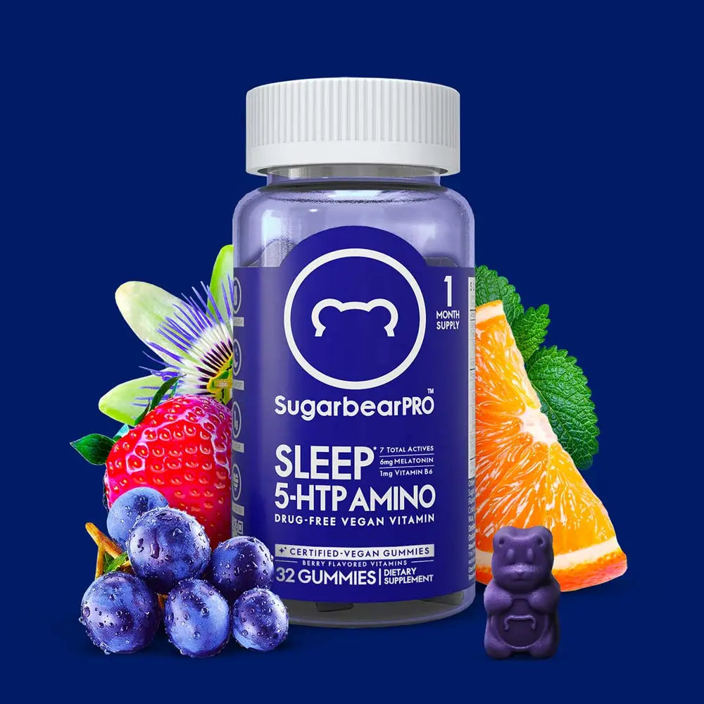 SugarbearPRO Sleep 5-HTP Amino Vitamin - 1 Month Pack