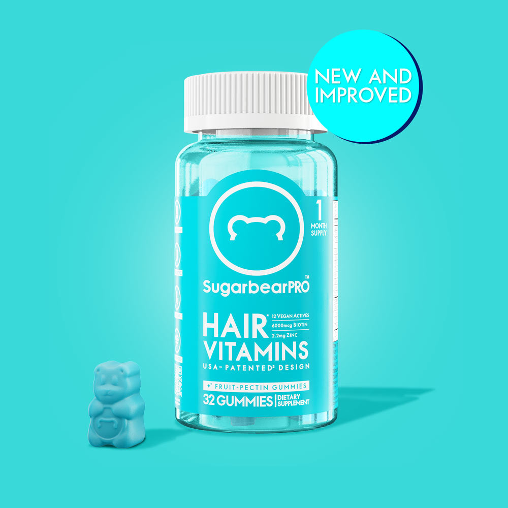 SugarbearPRO Hair Vitamin Vegan Gummies - 1 Month Pack